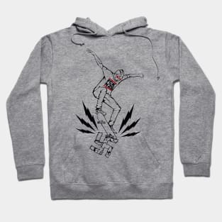 Ultraman Skate Destroy Facism Hoodie